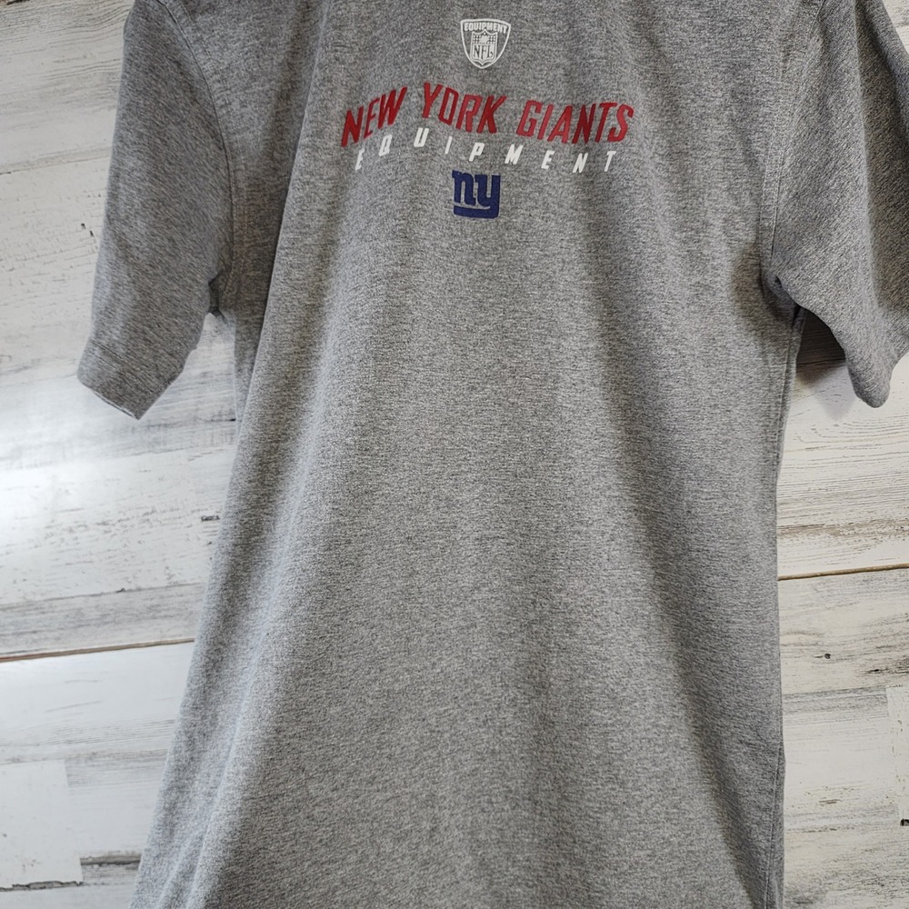Reebok New York Giants NFL T-Shirt Youth XL 18/20 Gray Graphic Sport - Picture 3 of 9